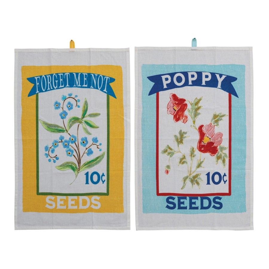 Home & Lifestyle Pinecone Trading Co. Kitchen | Seed Bag Tea Towels