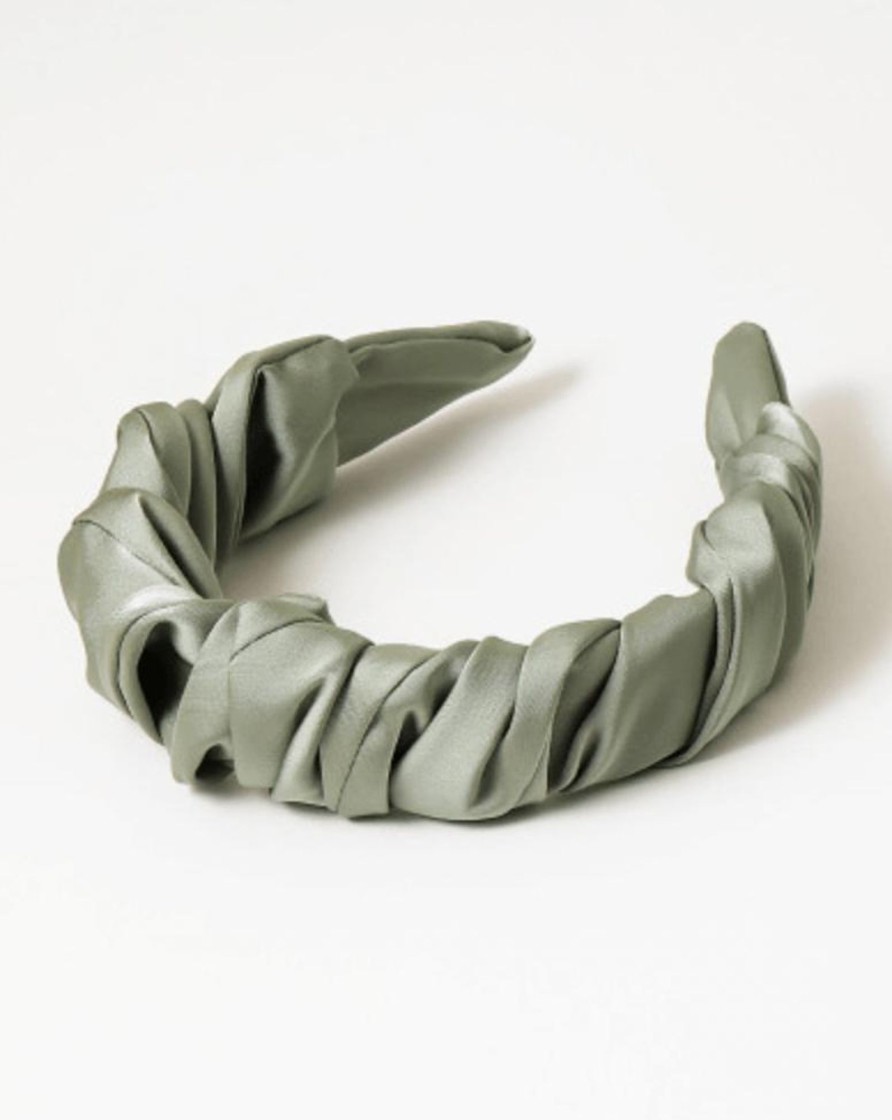 Accessories Pinecone Trading Co. | Satin Sage Headband