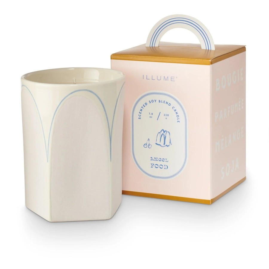 Home & Lifestyle Illume Candles | Angel Food Petite Boxed Ceramic Candle