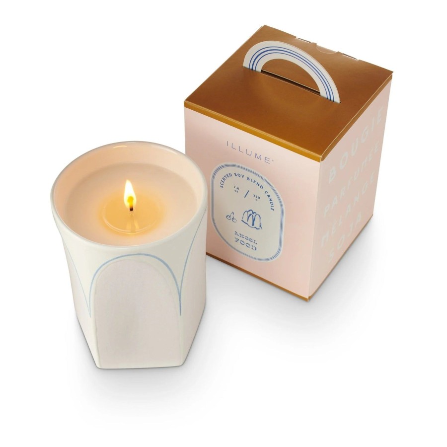 Home & Lifestyle Illume Candles | Angel Food Petite Boxed Ceramic Candle