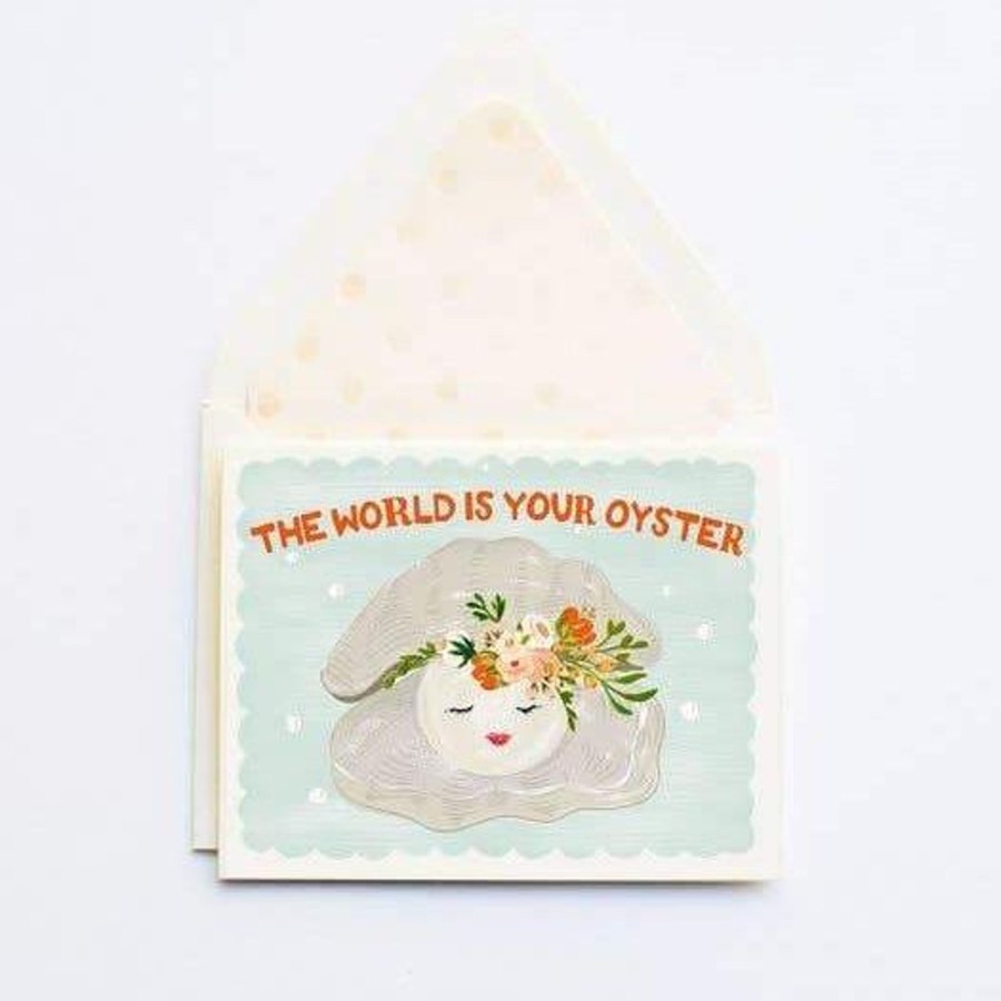 Stationery & Gifts The First Snow Congratulations | The World Is Your Oyster Card