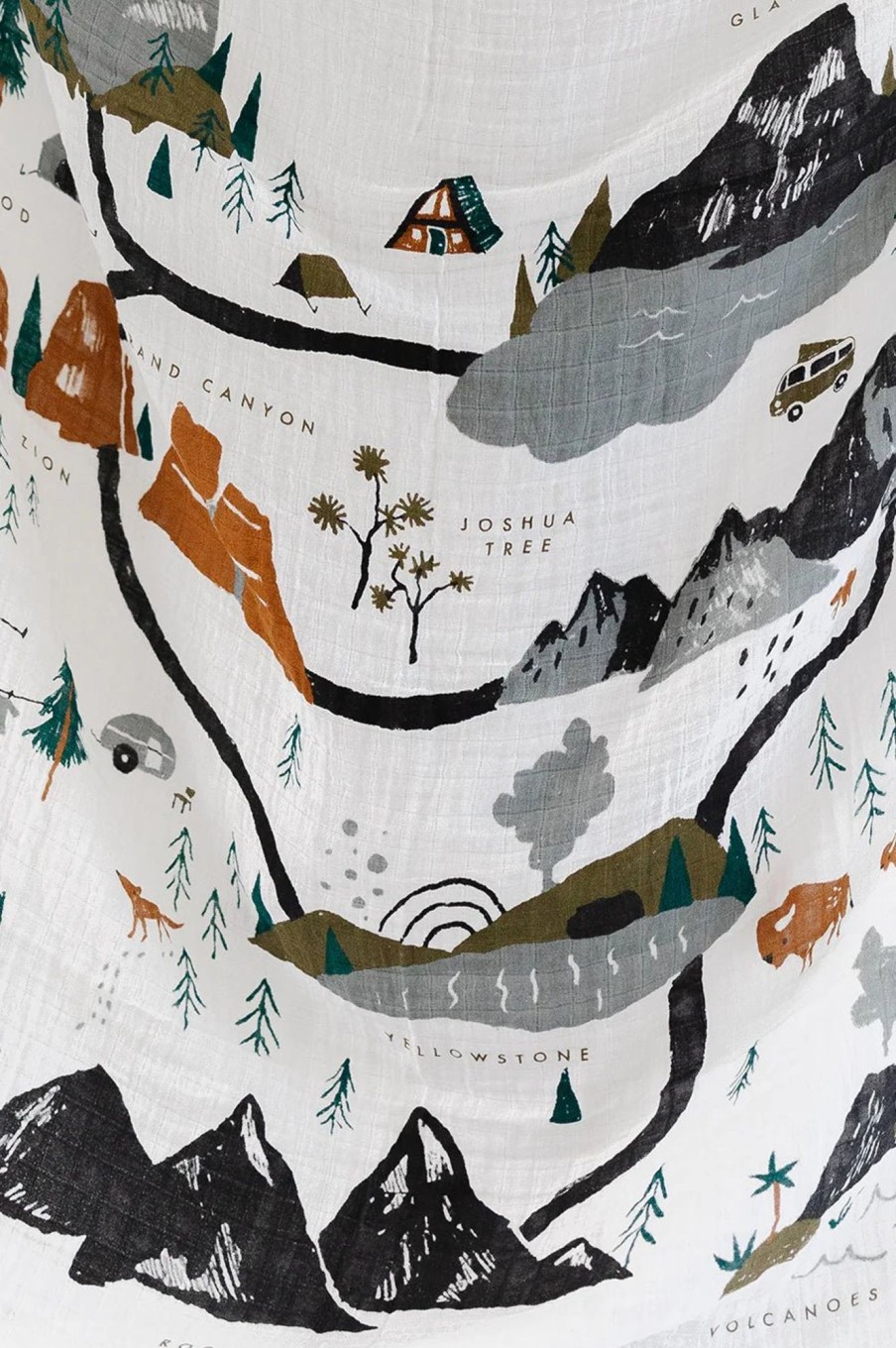 Kids Clementine Kids | National Parks Swaddle