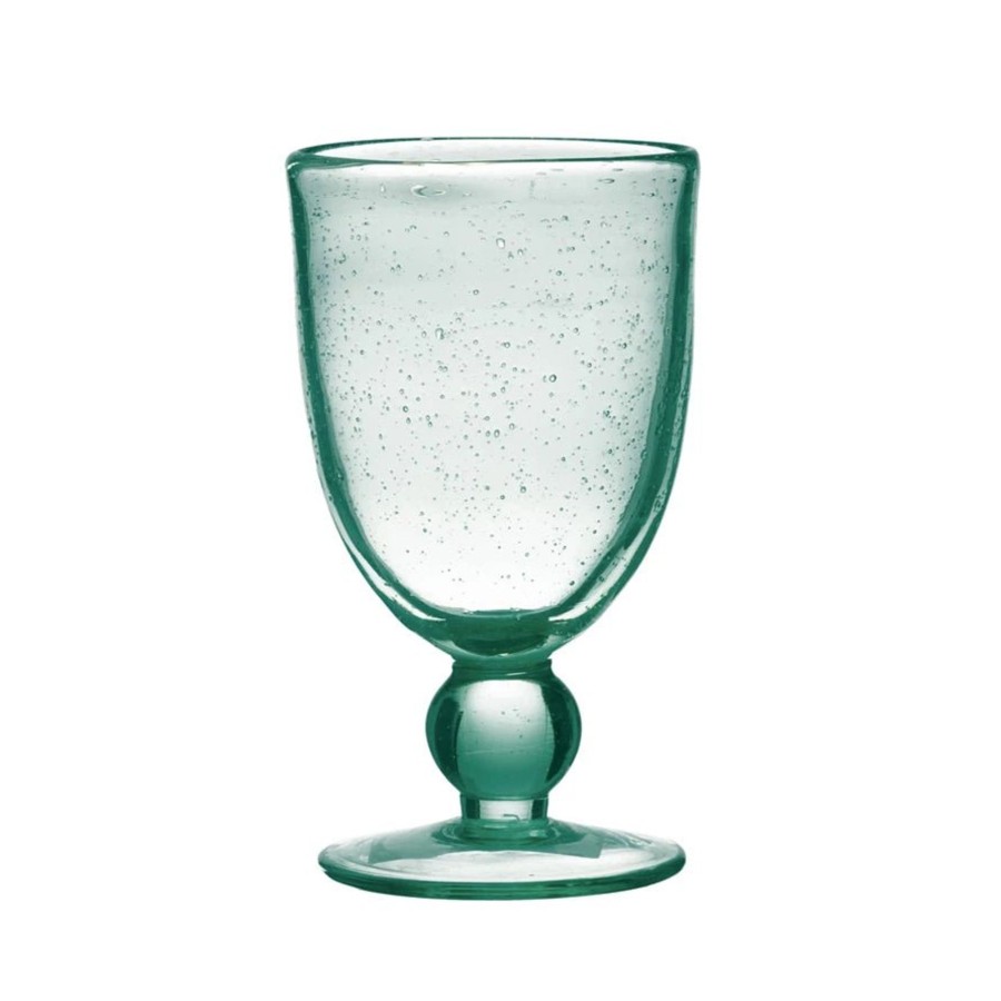 Home & Lifestyle Pinecone Trading Co. Bar & Glassware | Bubble Stemmed Glass