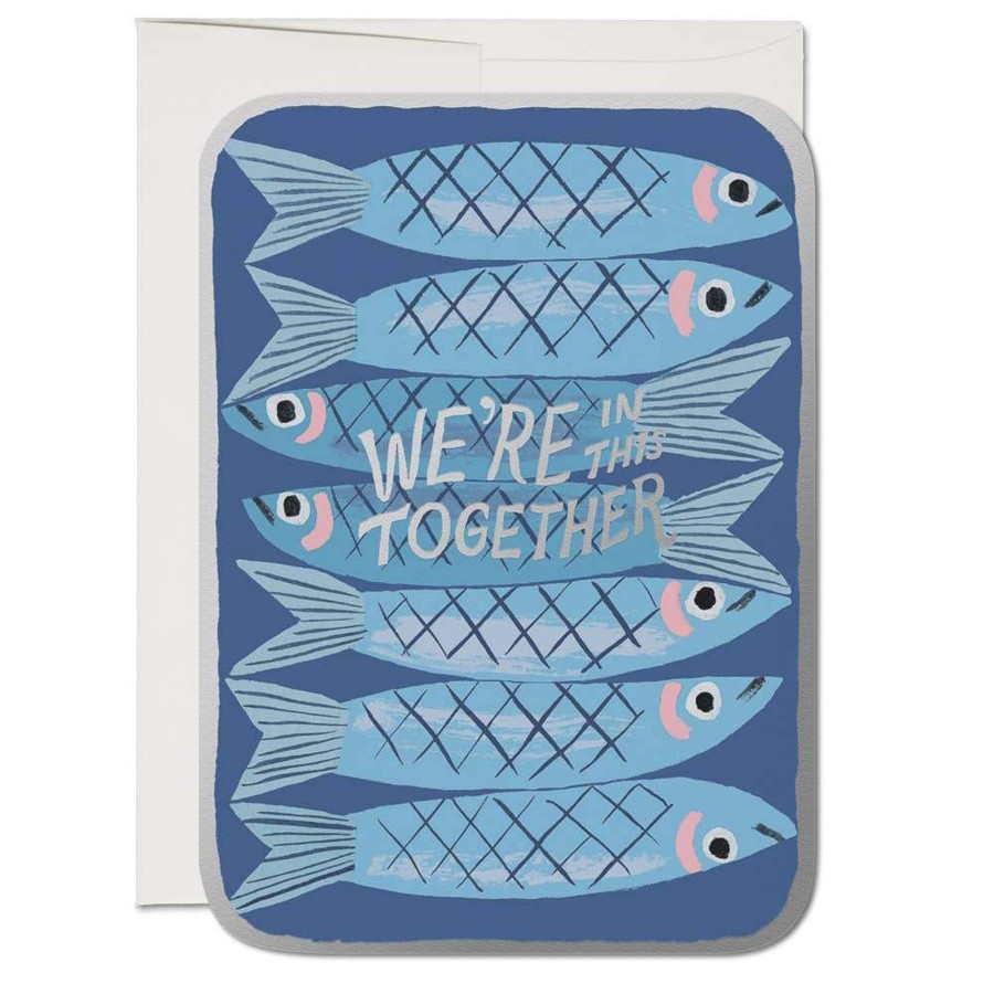 Stationery & Gifts Red Cap Cards Encouragement | We'Re In This Together Card