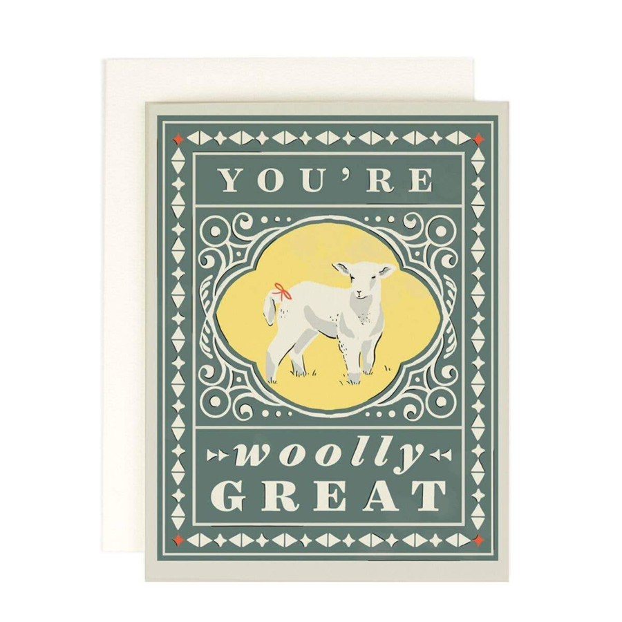 Stationery & Gifts Amy Heitman Love | You'Re Woolly Great Card