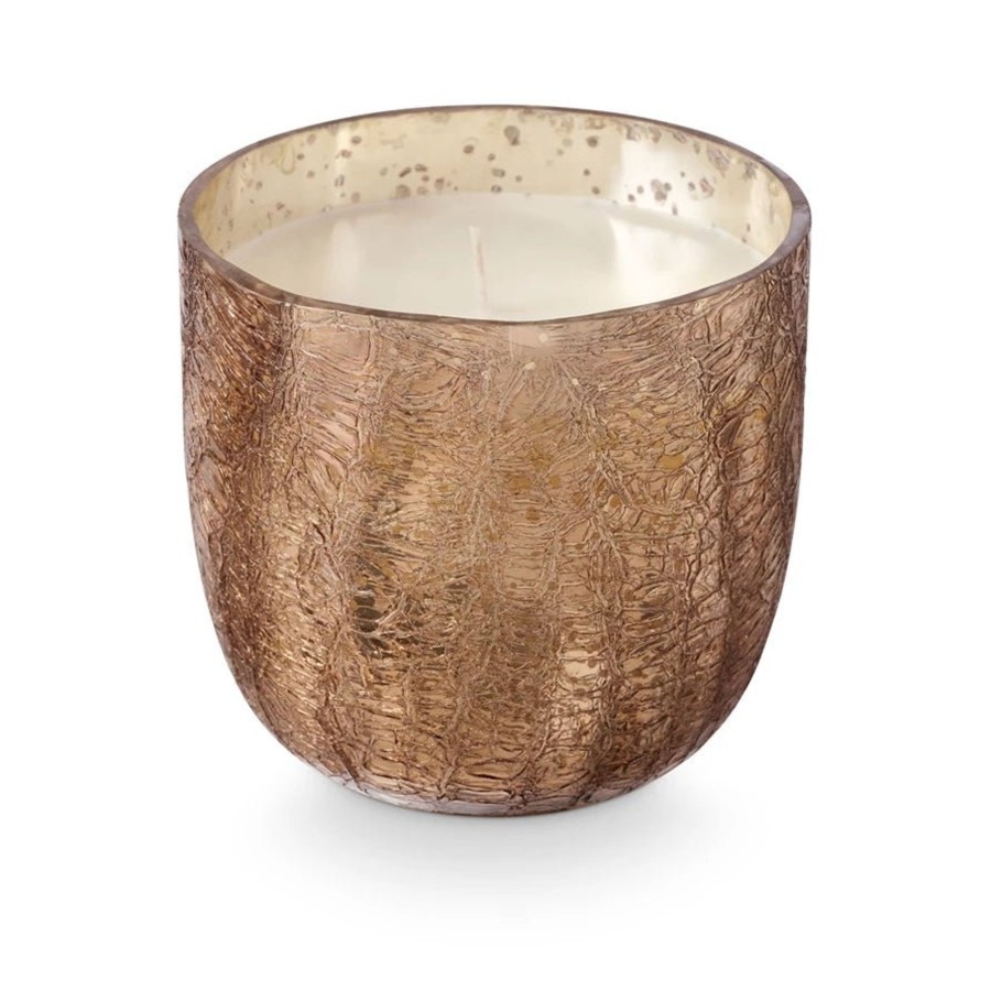 Home & Lifestyle Illume Candles | Woodfire Large Crackle Glass Candle