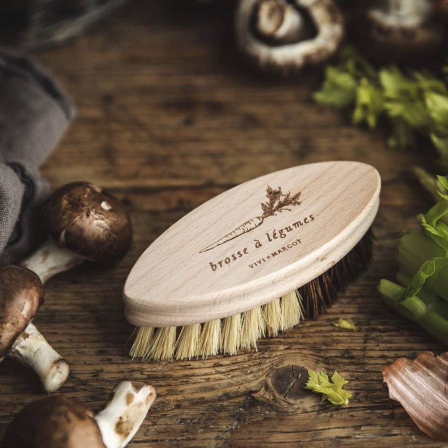 Home & Lifestyle Vivi et Margot Kitchen | Brosse A Legumes French Vegetable Brush