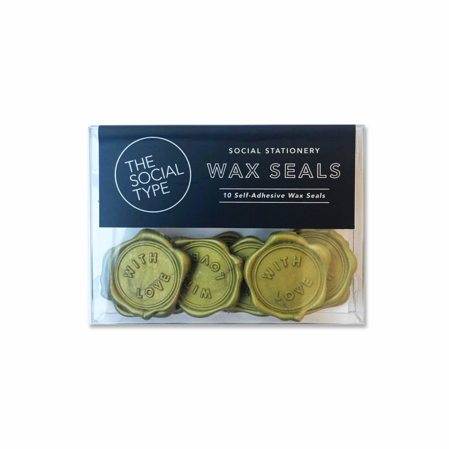 Stationery & Gifts The Social Type Correspondence | With Love Wax Seals