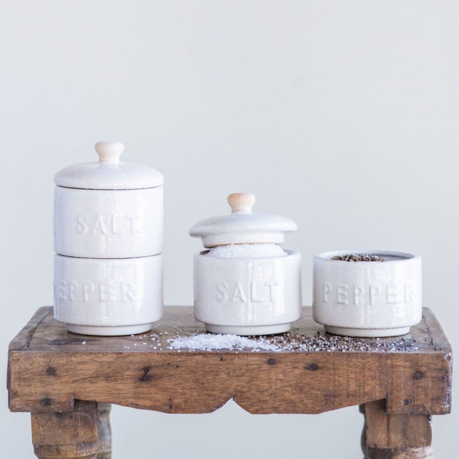 Home & Lifestyle Pinecone Trading Co. Tabletop | Salt And Pepper Pot Set