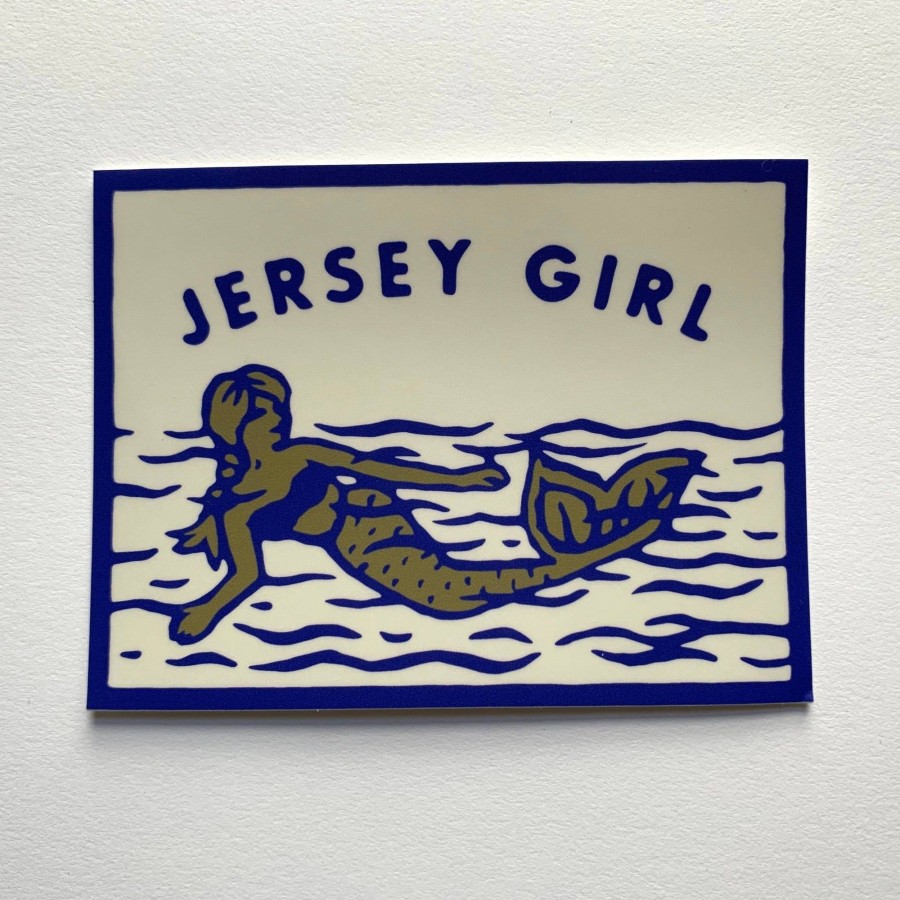 Accessories Fresh Fish | Jersey Girl Mermaid Vinyl Decal