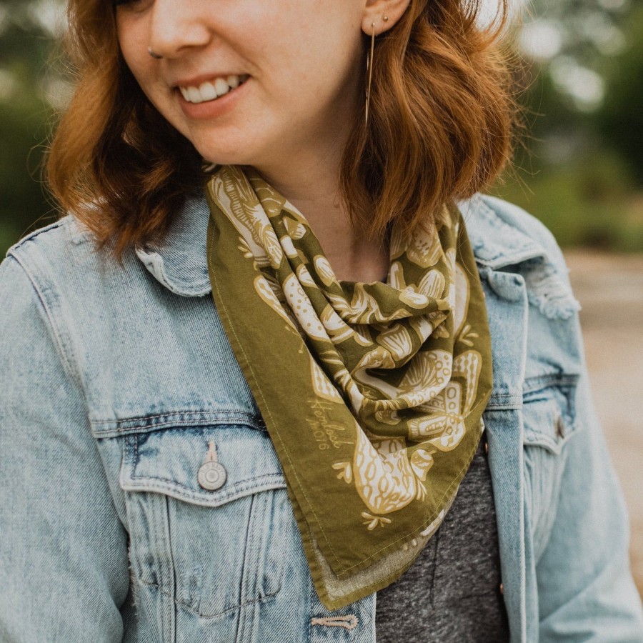 Accessories Hemlock Goods | No. 016 Mushrooms Bandana