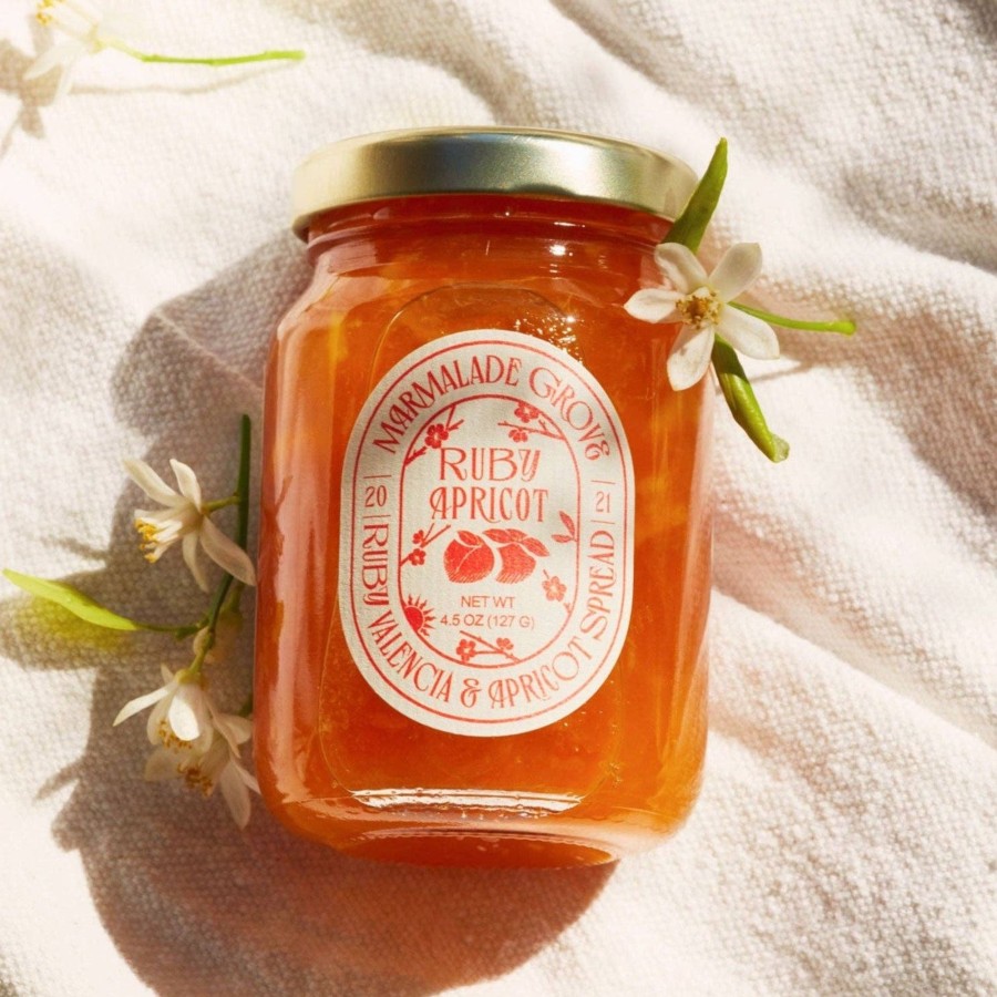 Home & Lifestyle Marmalade Grove Gourmet | Ruby Valencia & Apricot Fruit Spread