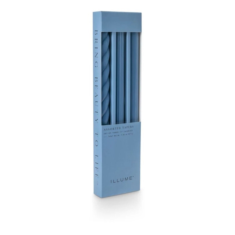 Home & Lifestyle Illume Candles | Blue Assorted Taper Candles