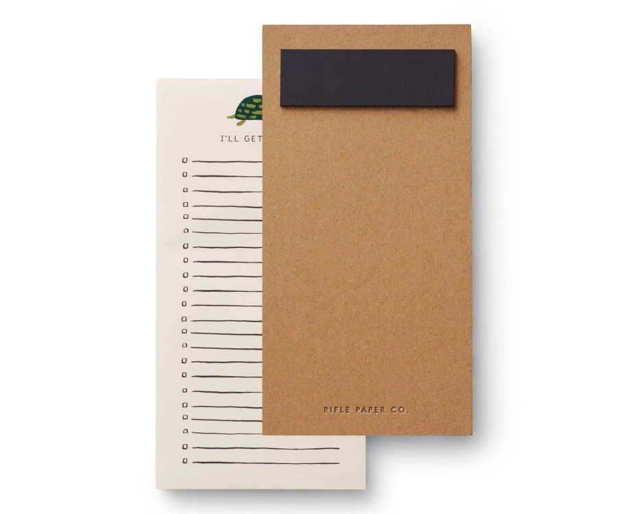 Stationery & Gifts Rifle Paper Co. Journals & Notebooks | I'Ll Get To It Turtle Market List