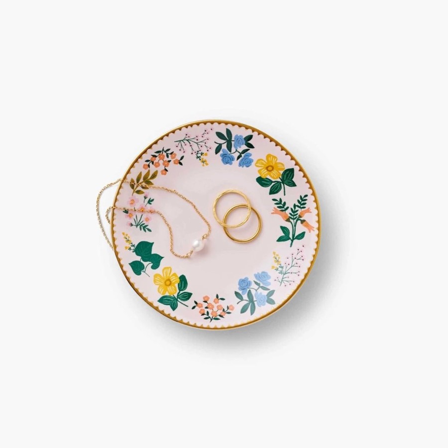 Home & Lifestyle Rifle Paper Co. Home Accents | Wildwood Floral Ring Dish