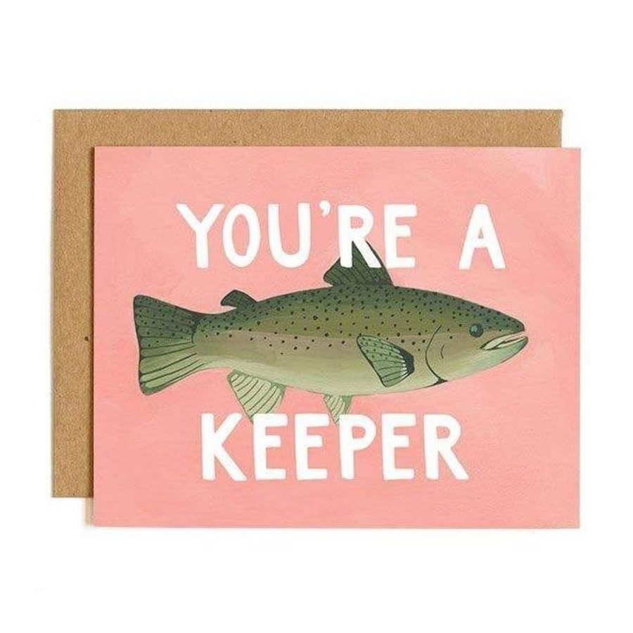 Stationery & Gifts 1canoe2 | One Canoe Two Paper Co. Friendship | You'Re A Keeper Card