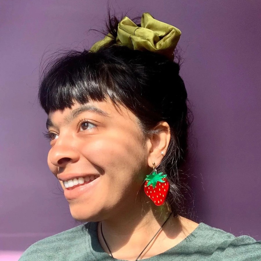 Accessories Not Picasso | Strawberry Earrings