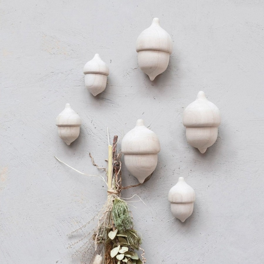 Home & Lifestyle Pinecone Trading Co. Home Accents | Woodland Acorn Wall Hook