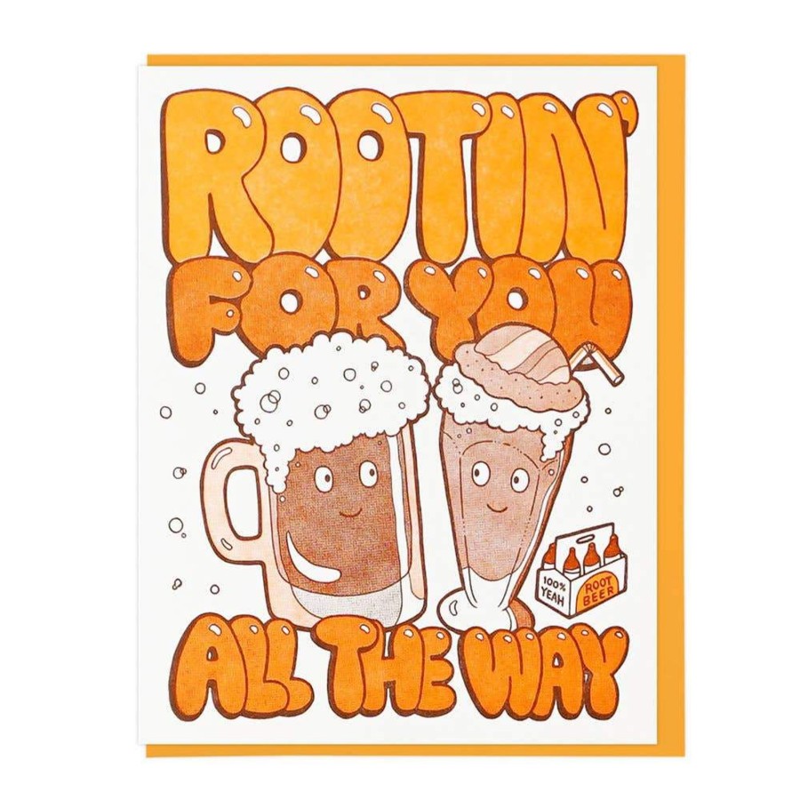 Stationery & Gifts Lucky Horse Press Encouragement | Rootin' For You Card