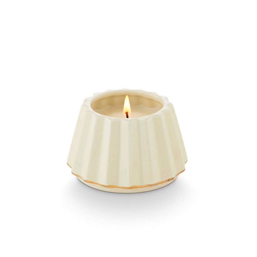 Home & Lifestyle Illume Candles | Tried & True Cozy Cashmere Gilded Tree Ceramic Candle