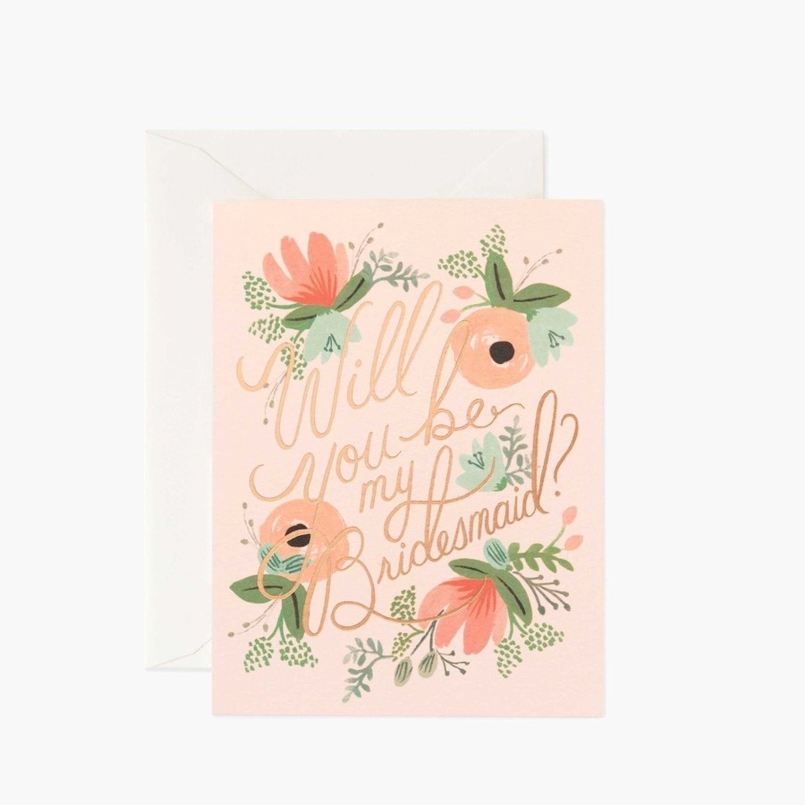 Stationery & Gifts Rifle Paper Co. Engagement & Wedding | Will You Be My Bridesmaid Card