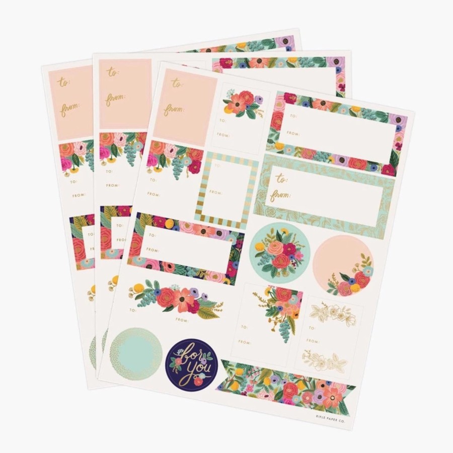 Stationery & Gifts Rifle Paper Co. Gift Tags | Garden Party Gift Stickers