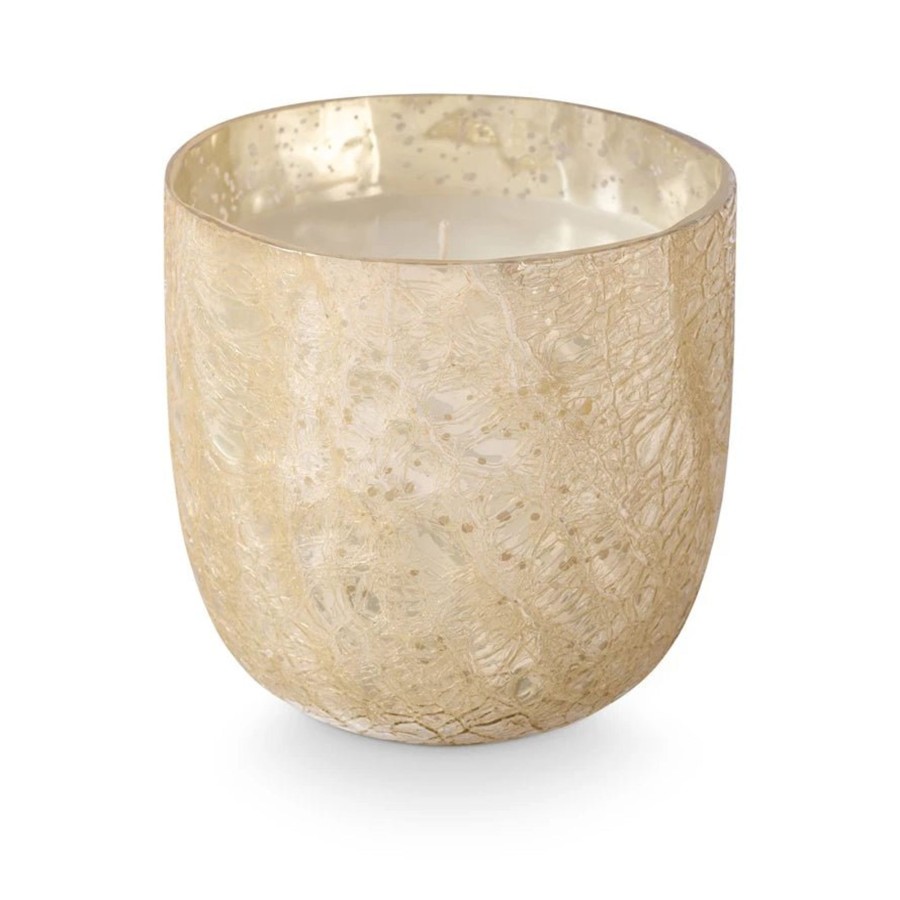 Home & Lifestyle Illume Candles | Winter White Large Crackle Glass Candle