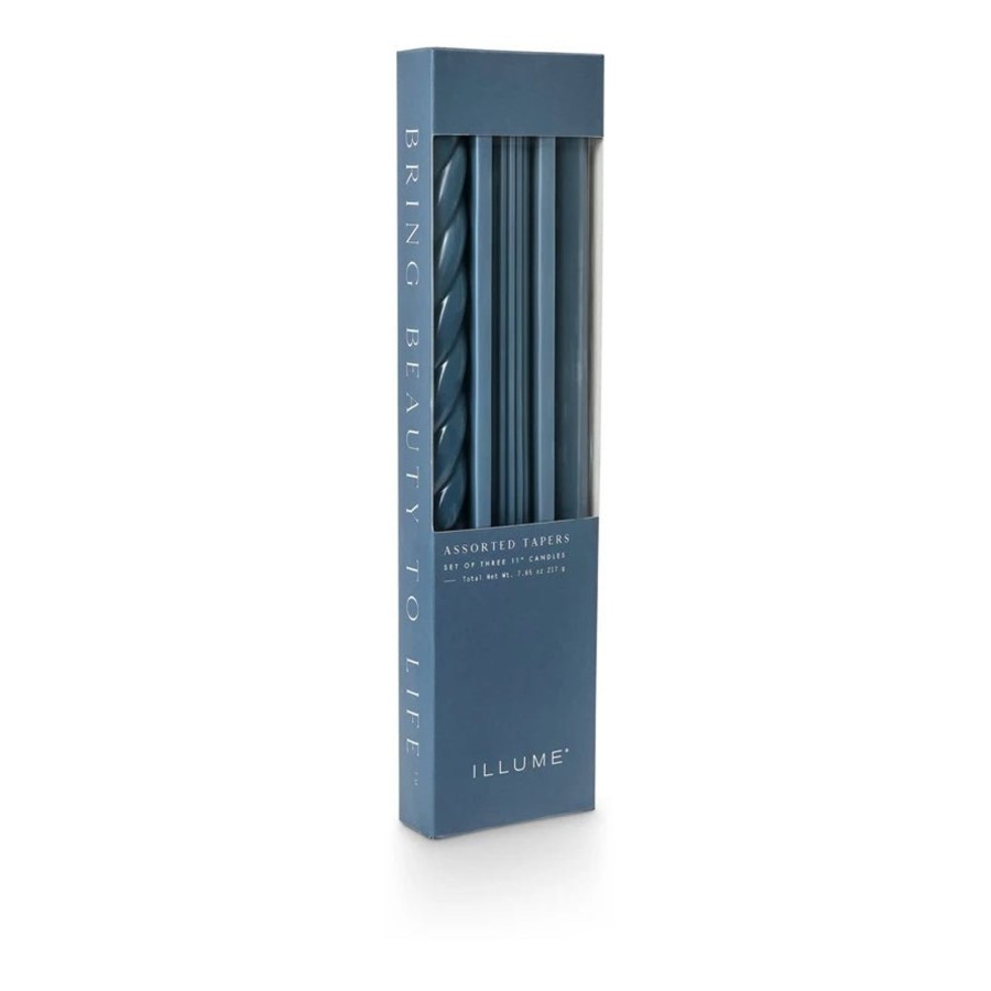 Home & Lifestyle Illume Candles | Navy Assorted Taper Candles