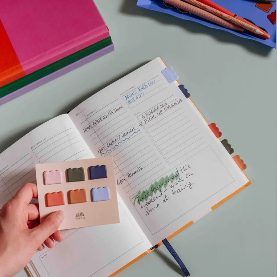 Stationery & Gifts Papier Journals & Notebooks | Cloud Sky Sticky Tabs