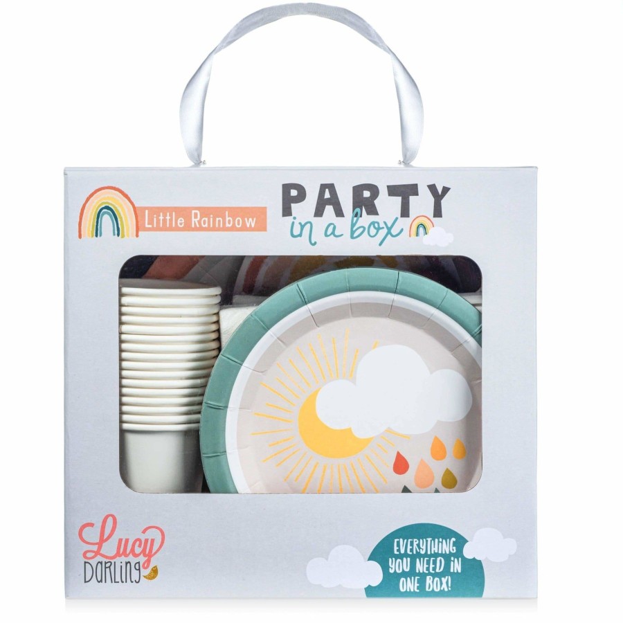 Stationery & Gifts Lucy Darling Party Kits | Little Rainbow - Party In A Box