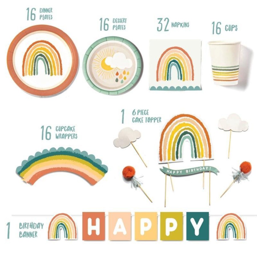 Stationery & Gifts Lucy Darling Party Kits | Little Rainbow - Party In A Box